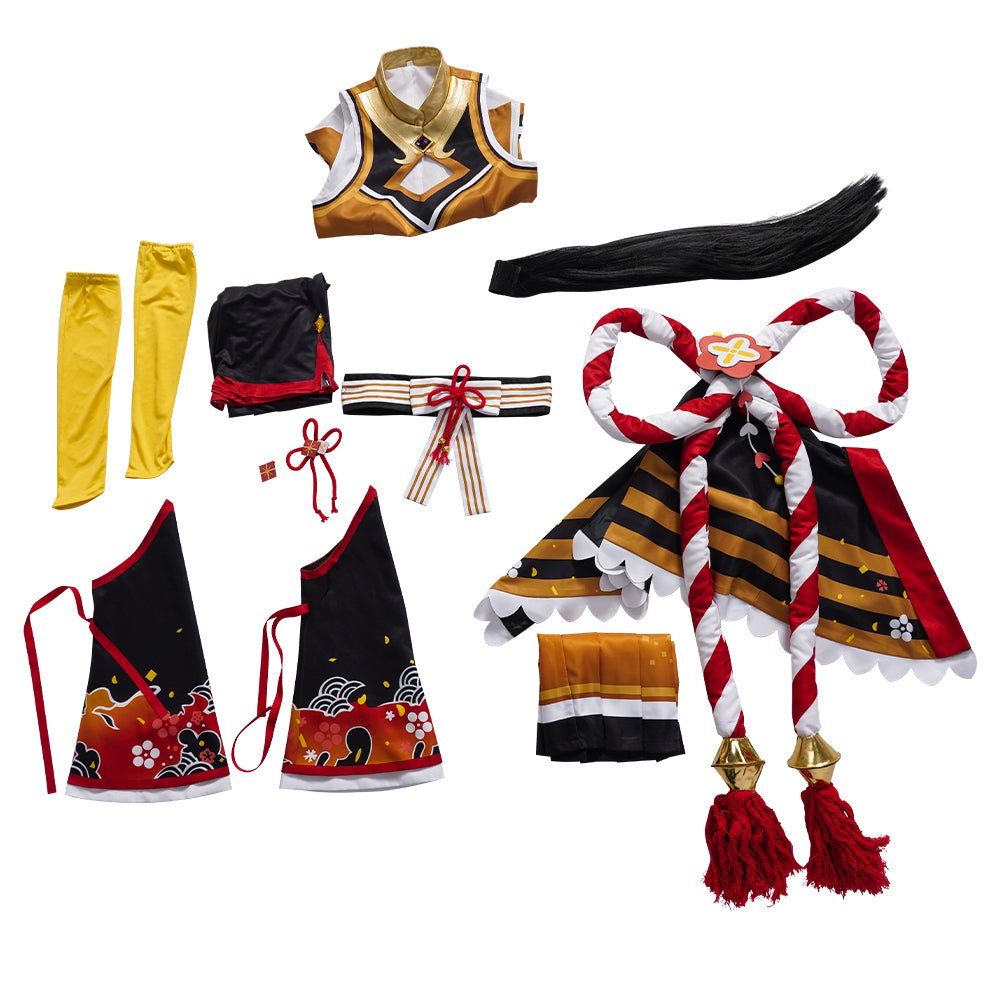 Traje de Cosplay de Kitasan Black de Uma Musume: Pretty Derby - DY23038 - Fantasia Cosera