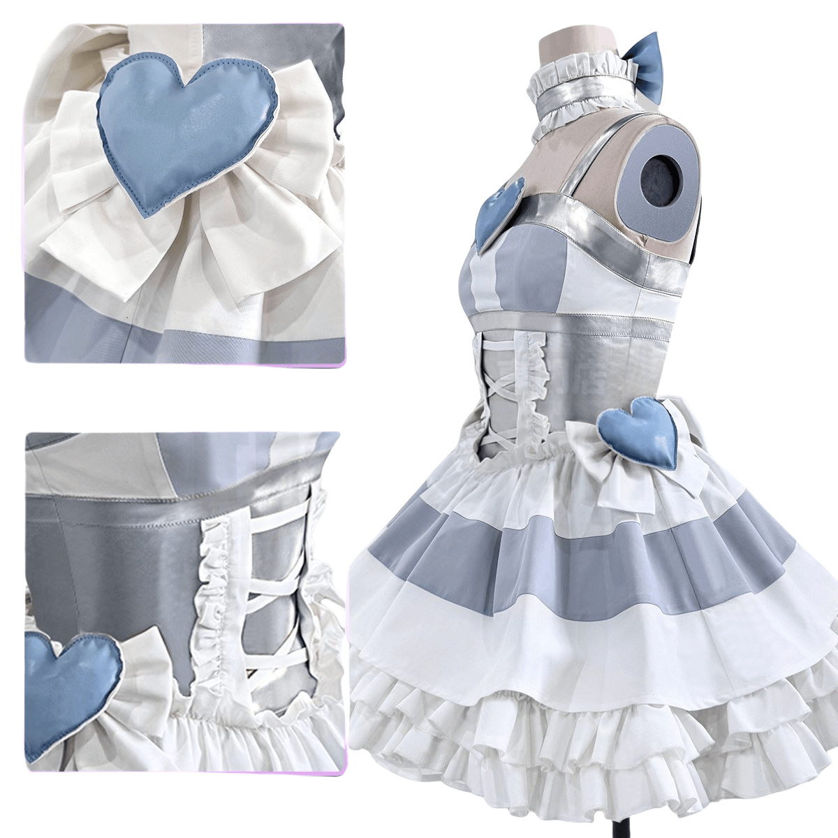 Medias con Liguero Panty & Stocking Cosplay - Fantasia Cosera