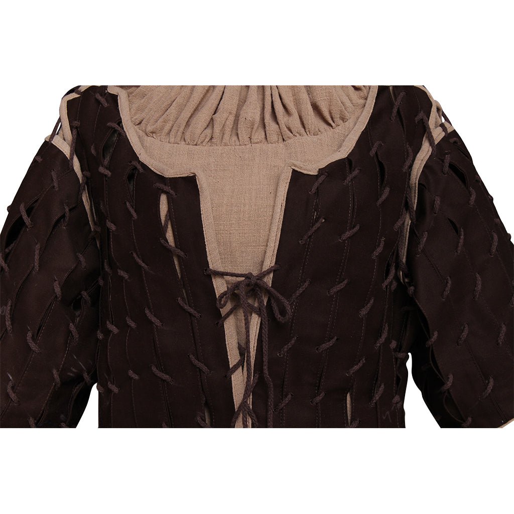 Traje de Cosplay de Arya Stark para Mujeres y Niñas - Conjunto Completo para Halloween y Carnaval - Fantasia Cosera