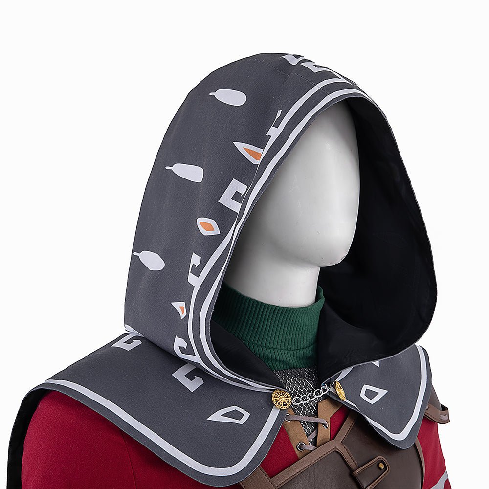 The Legend of Zelda: Lágrimas del Reino - Link (Túnica Hyliana) Disfraz de Cosplay - Fantasia Cosera