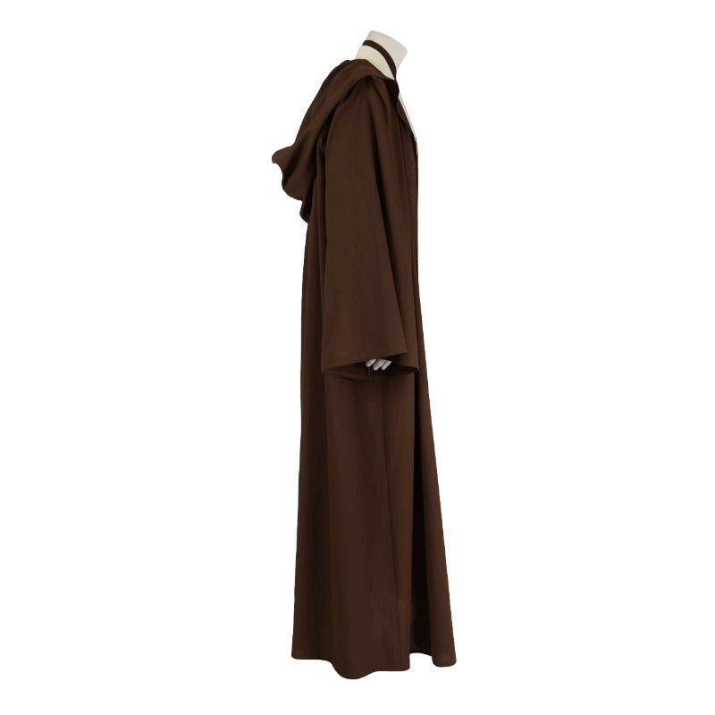 Traje de Cosplay de Obi-Wan Kenobi Vestimenta Jedi Conjunto Completo para Halloween y Fiestas - Fantasia Cosera