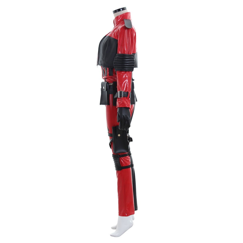 Traje de Cosplay de Harley Quinn – Divertido, Feroz e Icónico Outfit de Supervillana para Mujeres - Fantasia Cosera