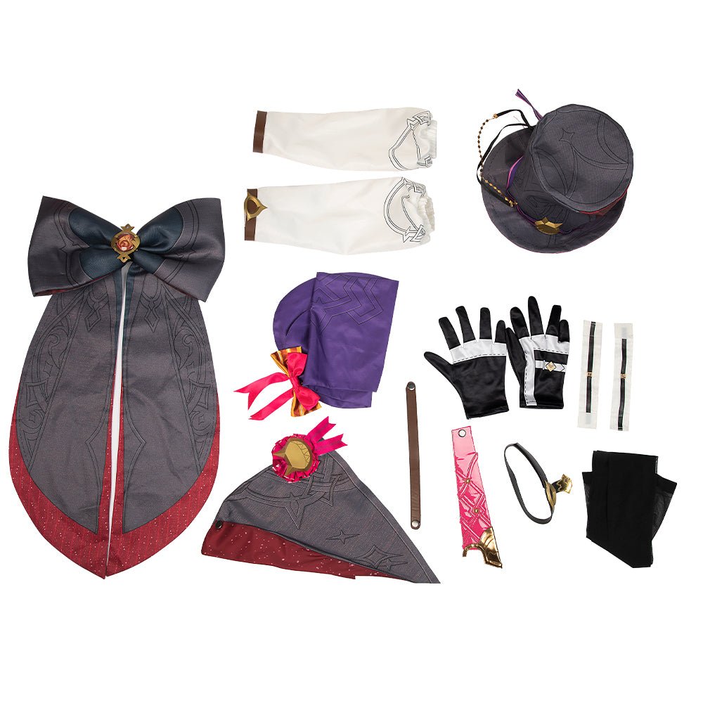 Genshin Impact—Traje de Cosplay de Lynette | Desata la Elegancia de Fontaine - Fantasia Cosera