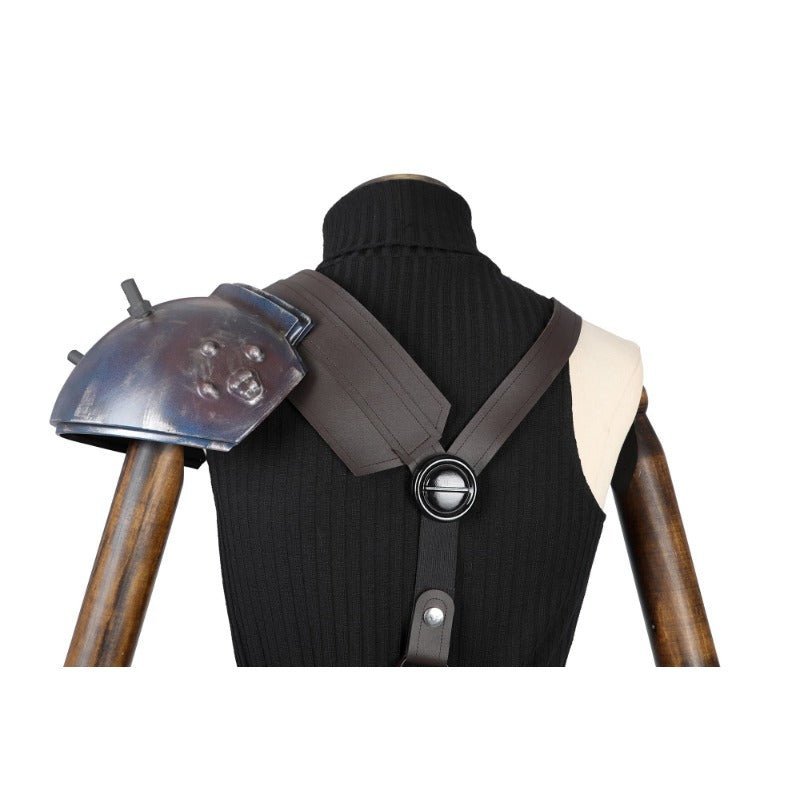 Disfraz y Peluca de Cloud Strife de FF VII Rebirth para Halloween y Carnaval - Fantasia Cosera