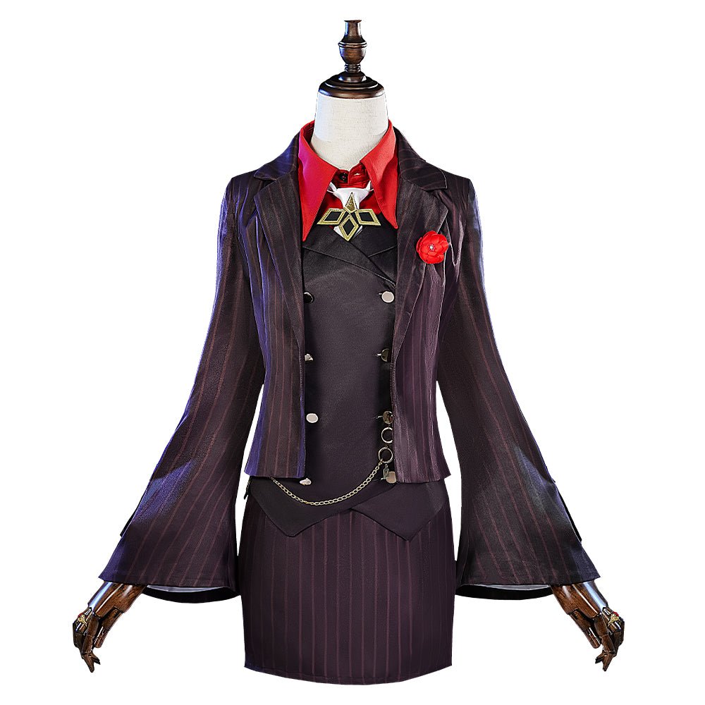 Genshin Impact - Traje de Hu Tao (Edición Exclusiva OnePlus) para Cosplay - Fantasia Cosera