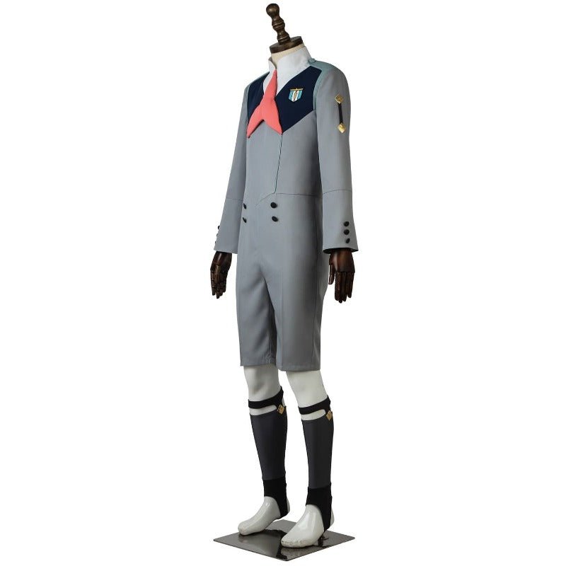 Nuevo Traje Cosplay de HIRO 016 de DARLING in the FRANXX Unisex para Halloween y Carnavales - Fantasia Cosera
