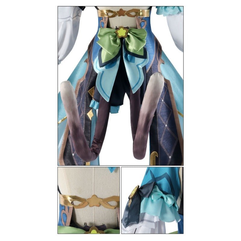 Traje Cosplay de Genshin Impact Kirara - Nueva Piel de Guardabosques Fantasma - Fantasia Cosera