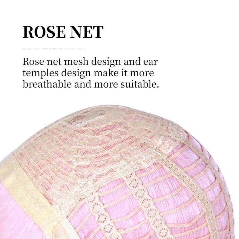 Peluca de Cosplay Seraphine Rosa Cristal LOL 85cm Mujer Largo Degradado - Fantasia Cosera