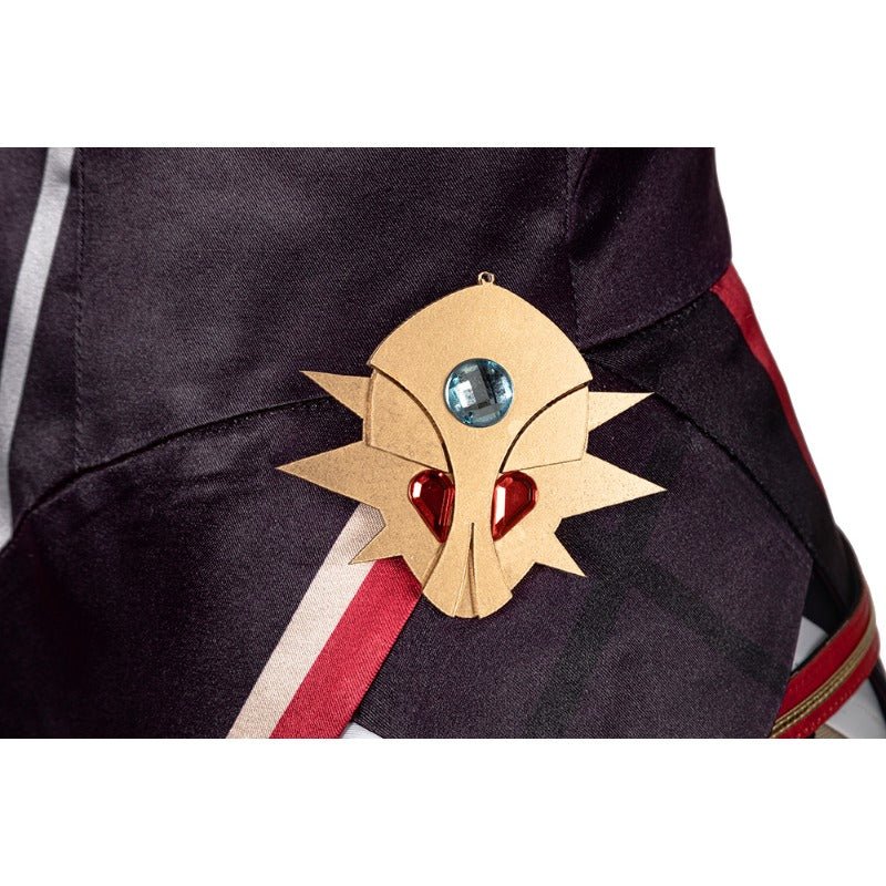 Traje de Cosplay de Rosalía de Genshin Impact para Halloween y Carnaval - Fantasia Cosera