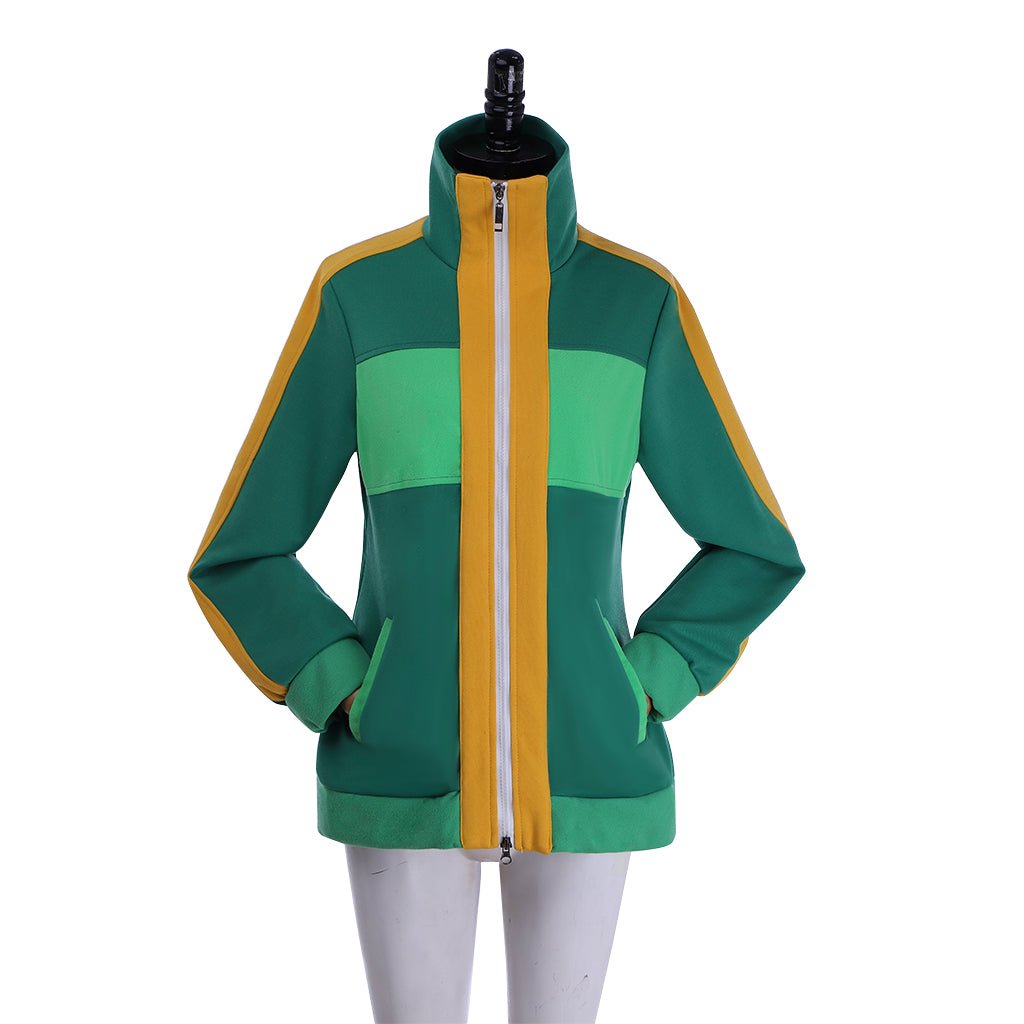 Chaqueta de Cosplay de Chie Satonaka de Persona 4 - Traje Auténtico de Anime - Fantasia Cosera