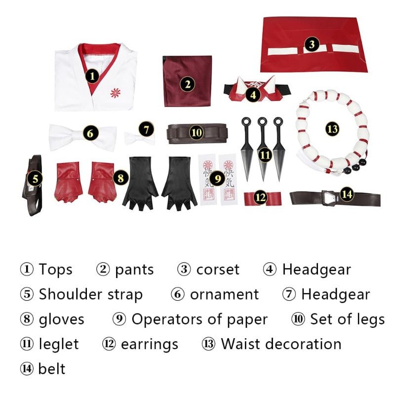 Traje de Cosplay de Kiriko para Halloween y Carnaval, Disfraz de Anime y Juego para Adultos - Fantasia Cosera