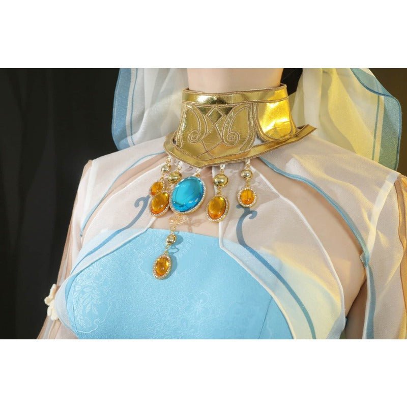 Traje de Cosplay de Nilou de Genshin Impact - Elegante Vestido de Baile para Mujeres - Fantasia Cosera