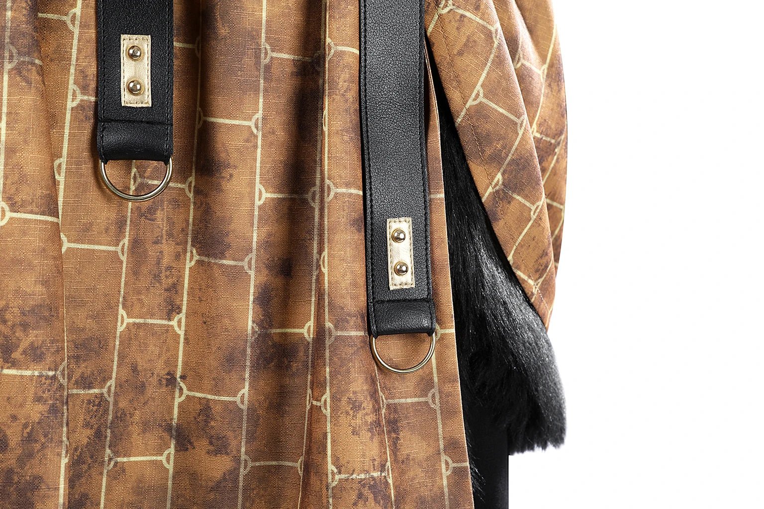 Traje de Cosplay Black Myth Wukong | Toga Negra Premium de Seda Ebony Conjunto Completo - Fantasia Cosera