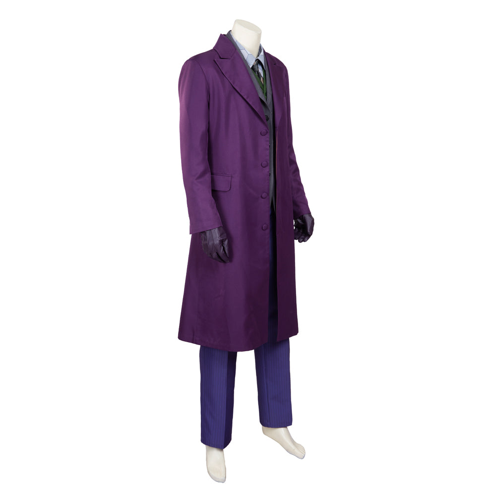 Traje de Joker de Batman El Caballero Oscuro - Outfit Premium para Cosplay - Fantasia Cosera