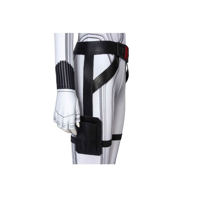 Traje de Viuda Negra Cosplay Blanco Natasha Romanoff 3D Ver 1 Hecho a Mano - Fantasia Cosera