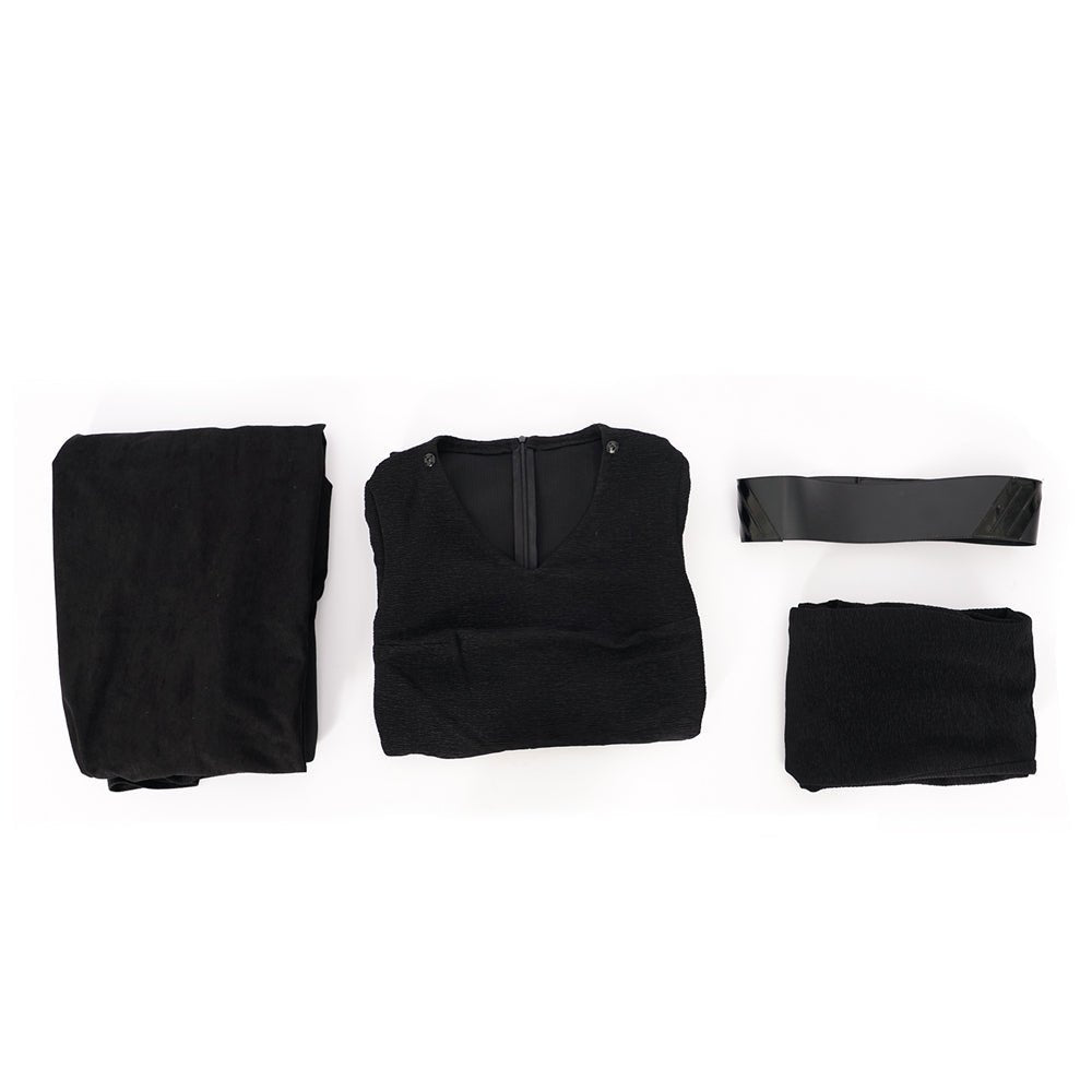 Traje de Cosplay Negro de Rey de Star Wars: El Ascenso de Skywalker - Fantasia Cosera