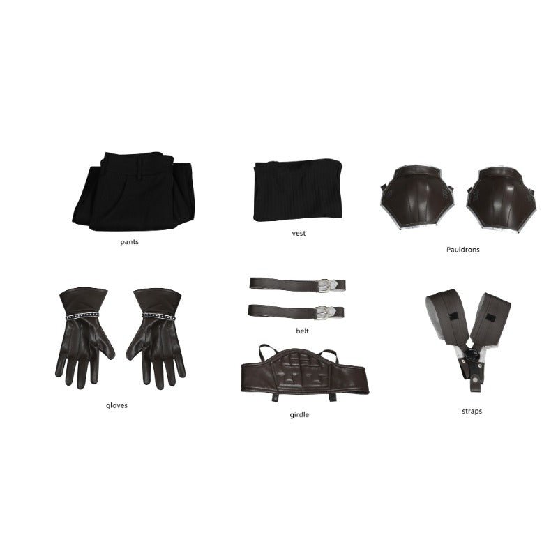 Traje de Cosplay de Zack Fair - Final Fantasy VII Rebirth para Halloween y Fiestas - Fantasia Cosera