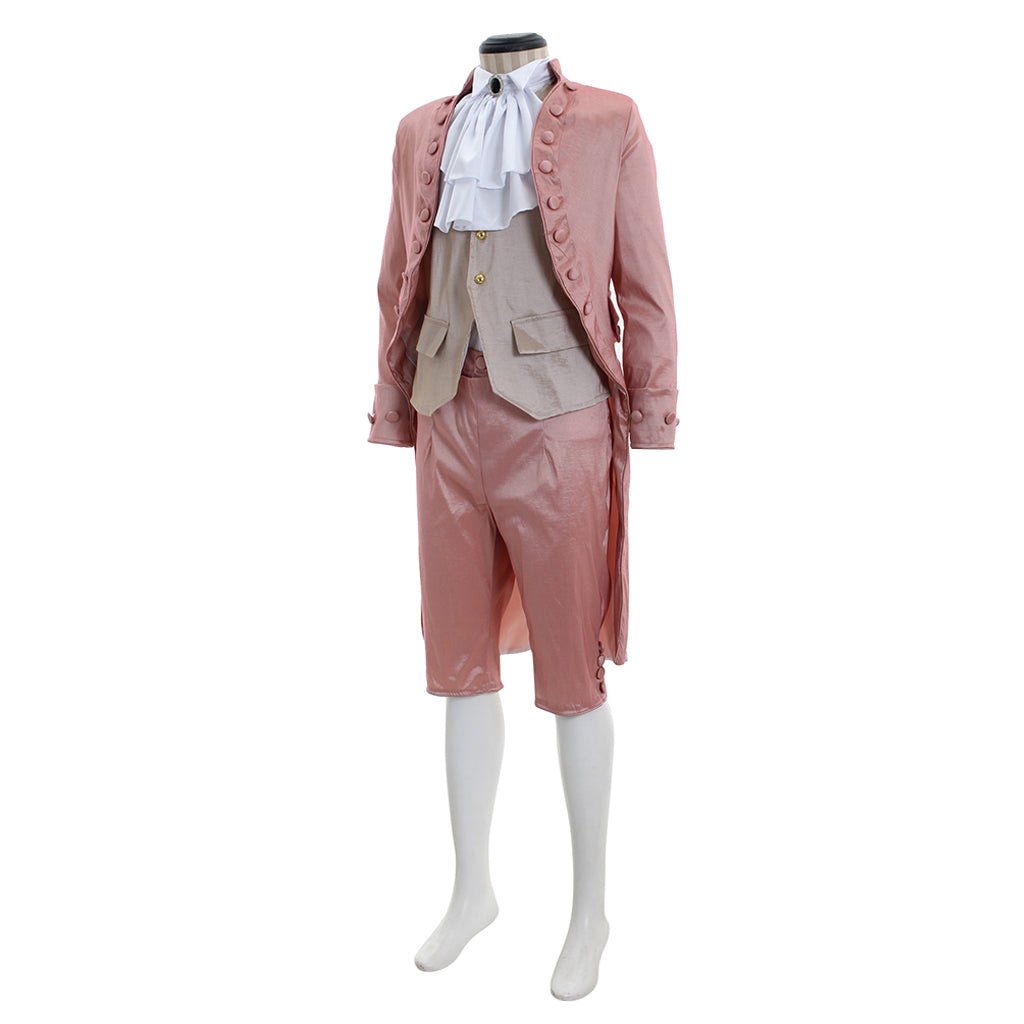 Traje Vintage Rosa para Hombre - Príncipe Europeo Cosplay | Fantasía Cosera Serie Medieval - Fantasia Cosera