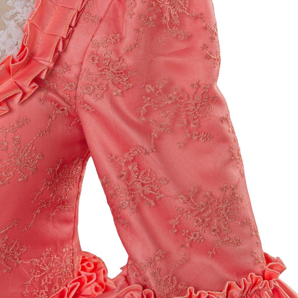 Vestido Gótico Rococó Barroco para Mujer - Ideal para Cosplay, Halloween y Fiestas - Fantasia Cosera