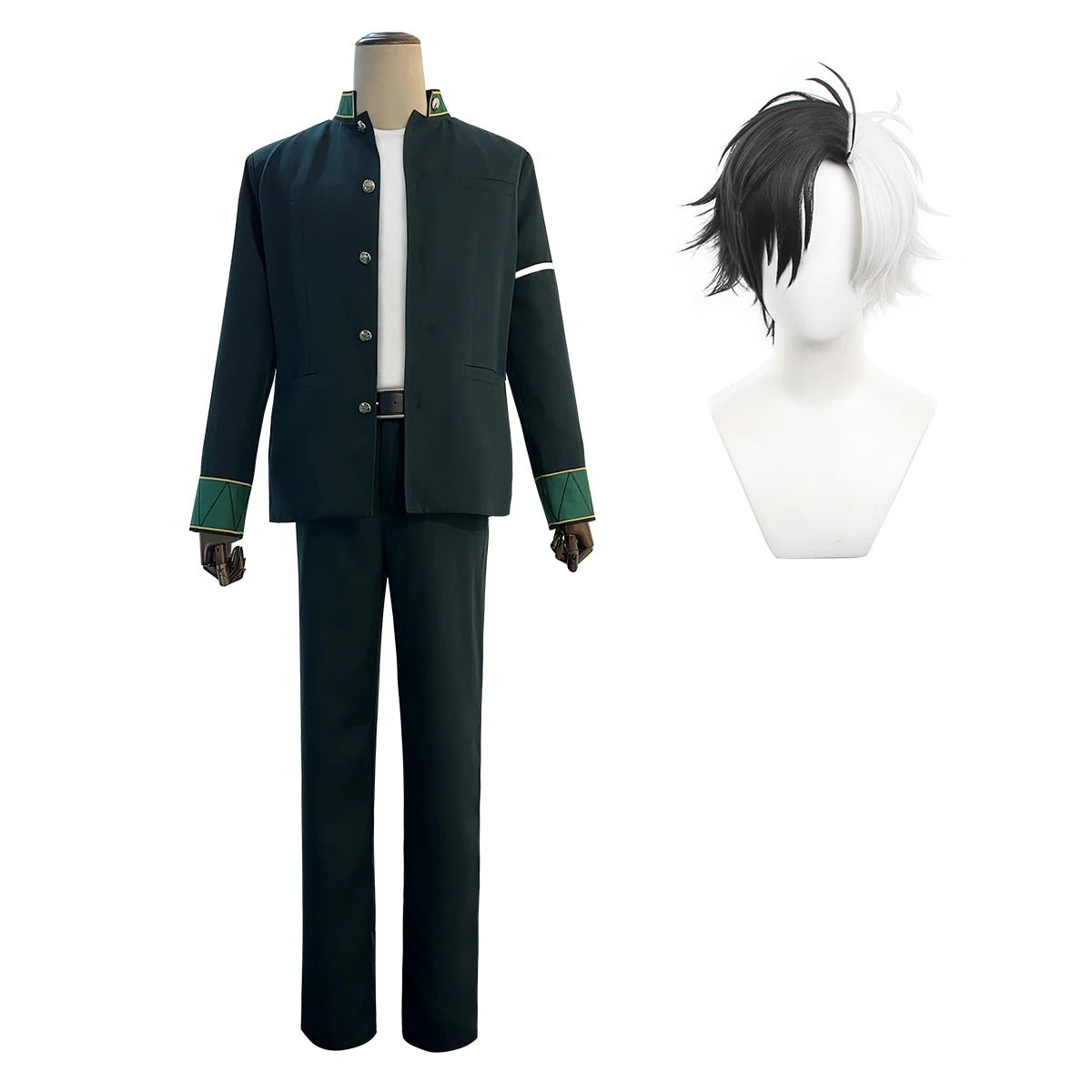 Traje de Cosplay y Peluca de Wind Breaker Anime Haruka Sakura Akihiko Nirei Kyotaro Sugishita Hayato Suo Hajime Umemiya Mitsuki - Fantasia Cosera