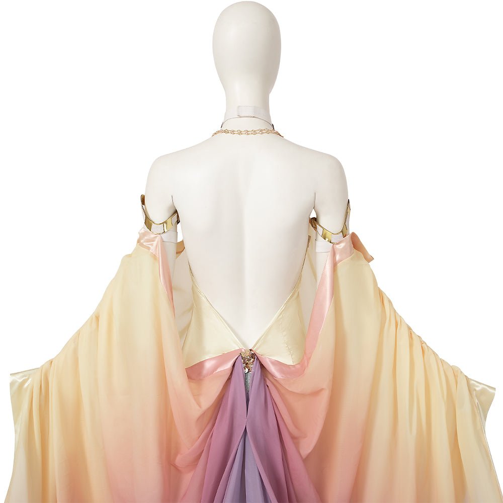 Vestido de Cosplay de Padme Amidala de Star Wars Episodio II - El Ataque de los Clones - Fantasia Cosera