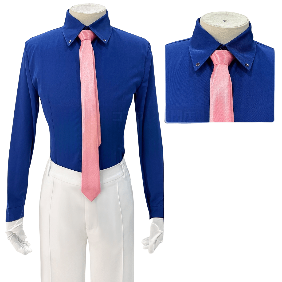 Traje de Cosplay de Kaito Kid - Outfit de Anime Detective Conan - Fantasia Cosera