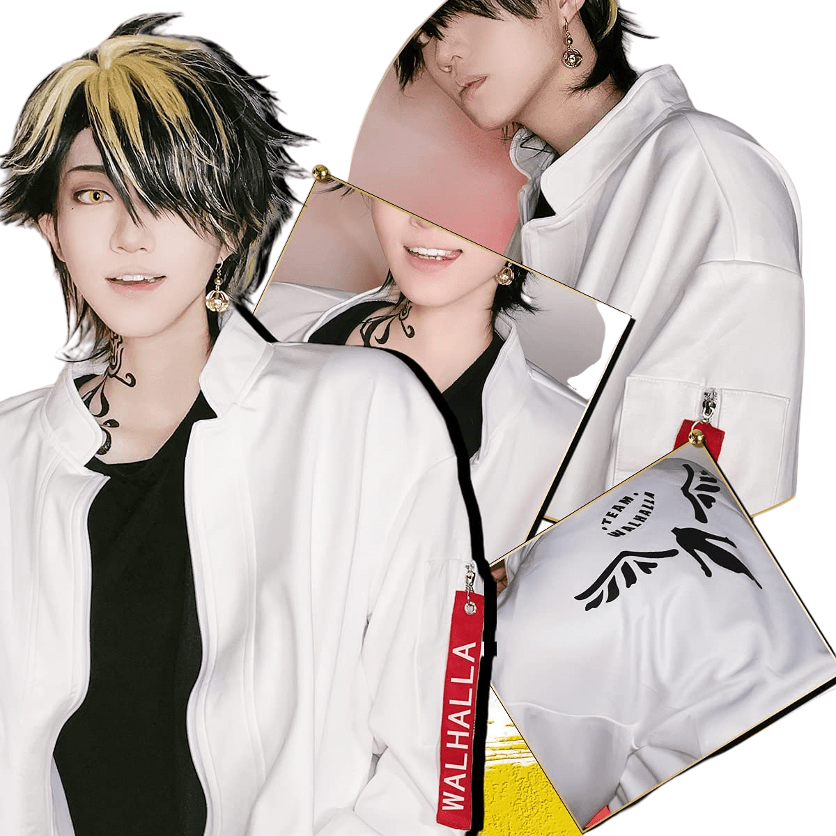 Traje de Cosplay de Hakkai Shiba Tokyo Revengers - Outfit de Anime de Alta Calidad - Fantasia Cosera