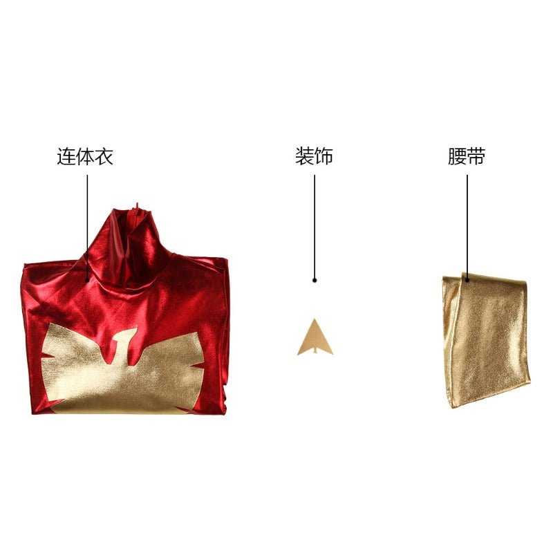 Traje de Cosplay de Superhéroe Mujer X Phoenix Jean Grey para Halloween y Comic Con - Fantasia Cosera