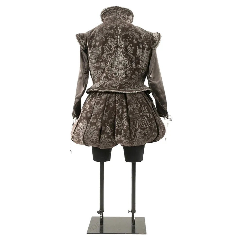 Traje de Rey Tudor del Siglo XV - Príncipe Noble Renacimiento | Fantasía Cosera Serie Medieval - Fantasia Cosera