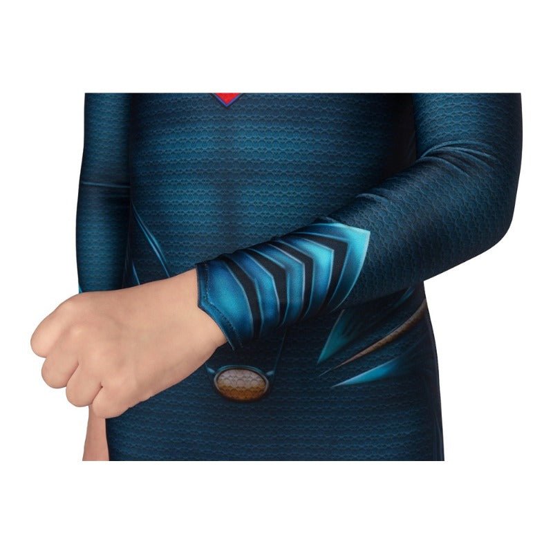 Traje de Superman Cosplay para Niños Clark Kent Hombre de Acero Impresión 3D Hecho a Mano - Fantasia Cosera