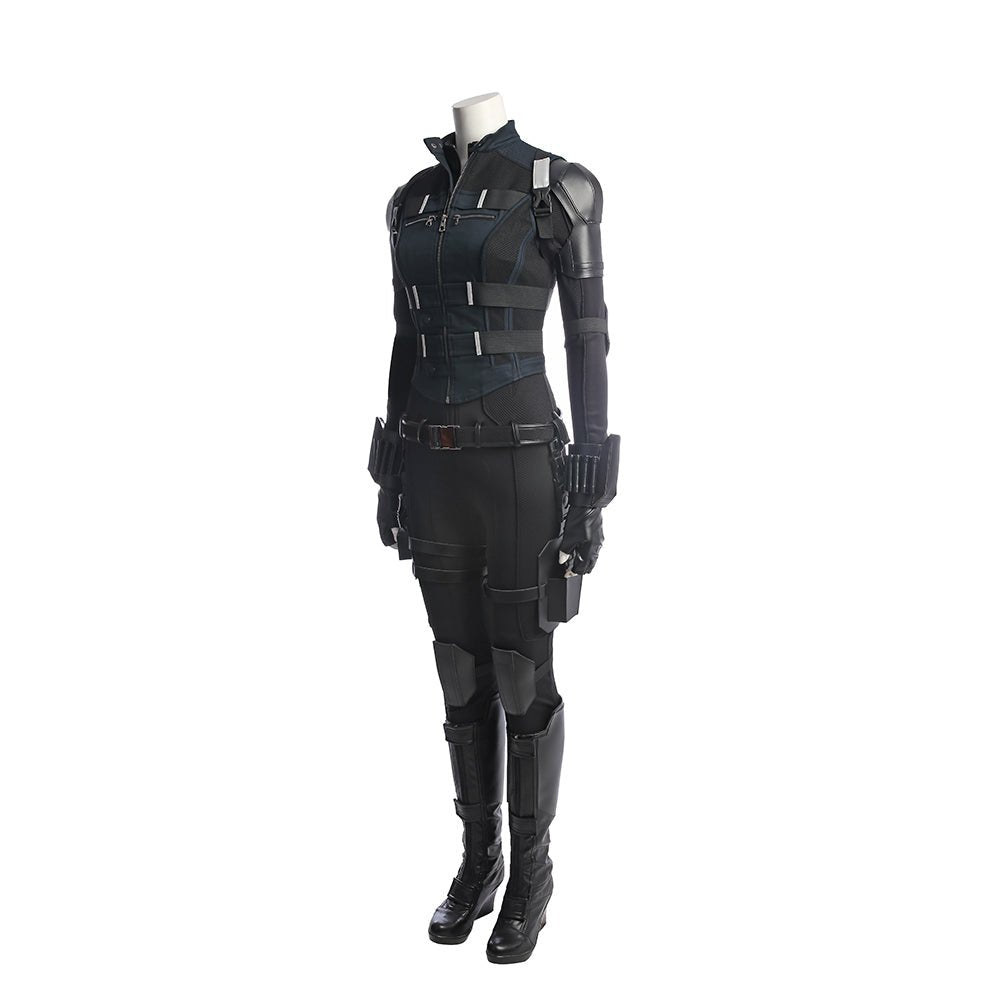 Traje de Cosplay de Black Widow de Avengers: Infinity War - Calidad Premium - Fantasia Cosera