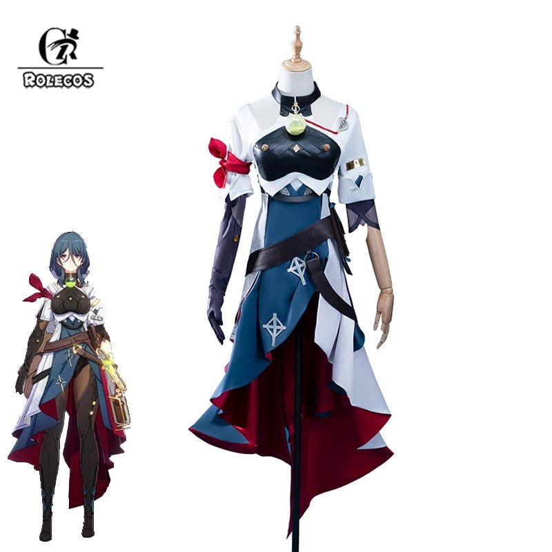 Traje de Cosplay Natasha Juego Honkai Star Rail Vestido Mujer Halloween Médico Wildfire Underworld - Fantasia Cosera