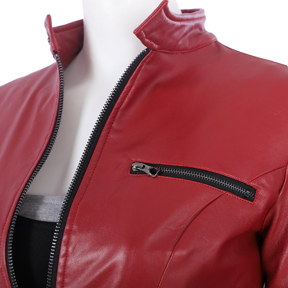 Traje de Cosplay de Claire Redfield de Resident Evil 2 Remake - Atuendo de Juego de Alta Calidad - Fantasia Cosera