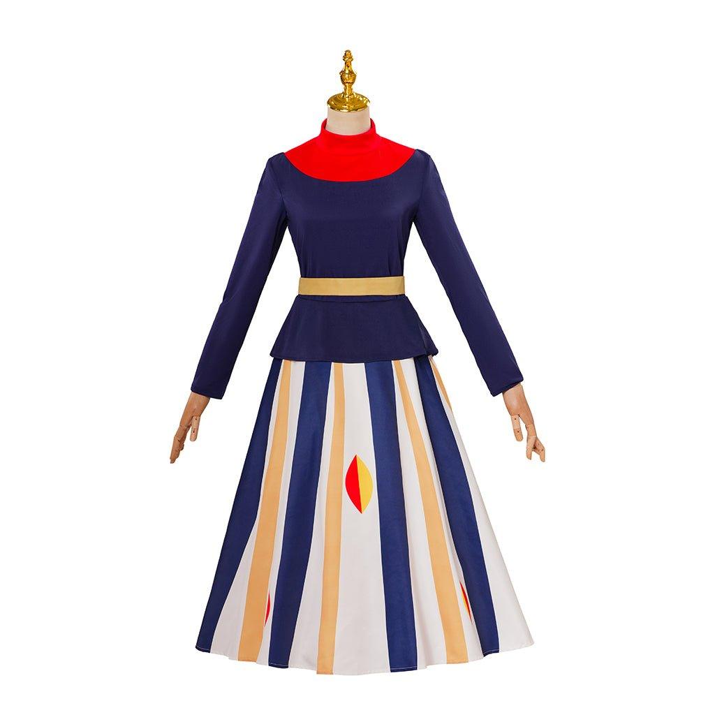 Traje de Cosplay de Franny Robinson para Mujeres Adultas | Camiseta Estampada y Falda Uniforme de Halloween - Fantasia Cosera