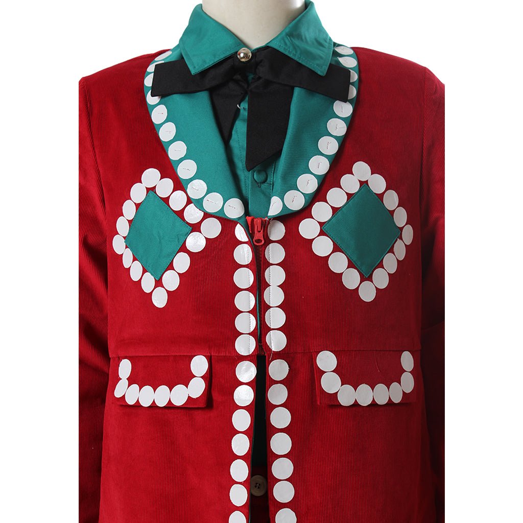 Traje de Cosplay de Uniforme Rojo de Navidad para Hombres | Disfraz Inspirado en Santa Claus para Eventos y Cosplay - Fantasia Cosera