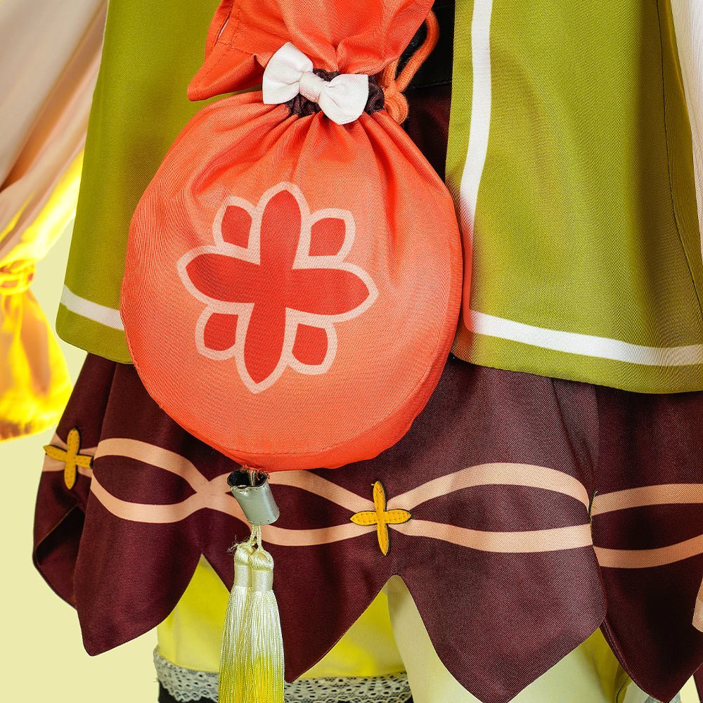 Traje de Cosplay de Yaoyao de Genshin Impact - Outfit de Rol de Alta Calidad - Fantasia Cosera