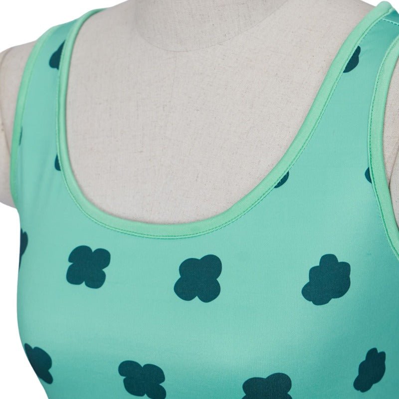 Chaleco Verde de Nami Cosplay Camiseta Versión en Vivo para Mujeres - Disfraz de Anime para Halloween - Fantasia Cosera