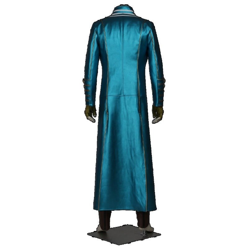 Abrigo de Cuero Cosplay Vergil de Devil May Cry 3 Disfraz para Halloween y Carnavales - Fantasia Cosera