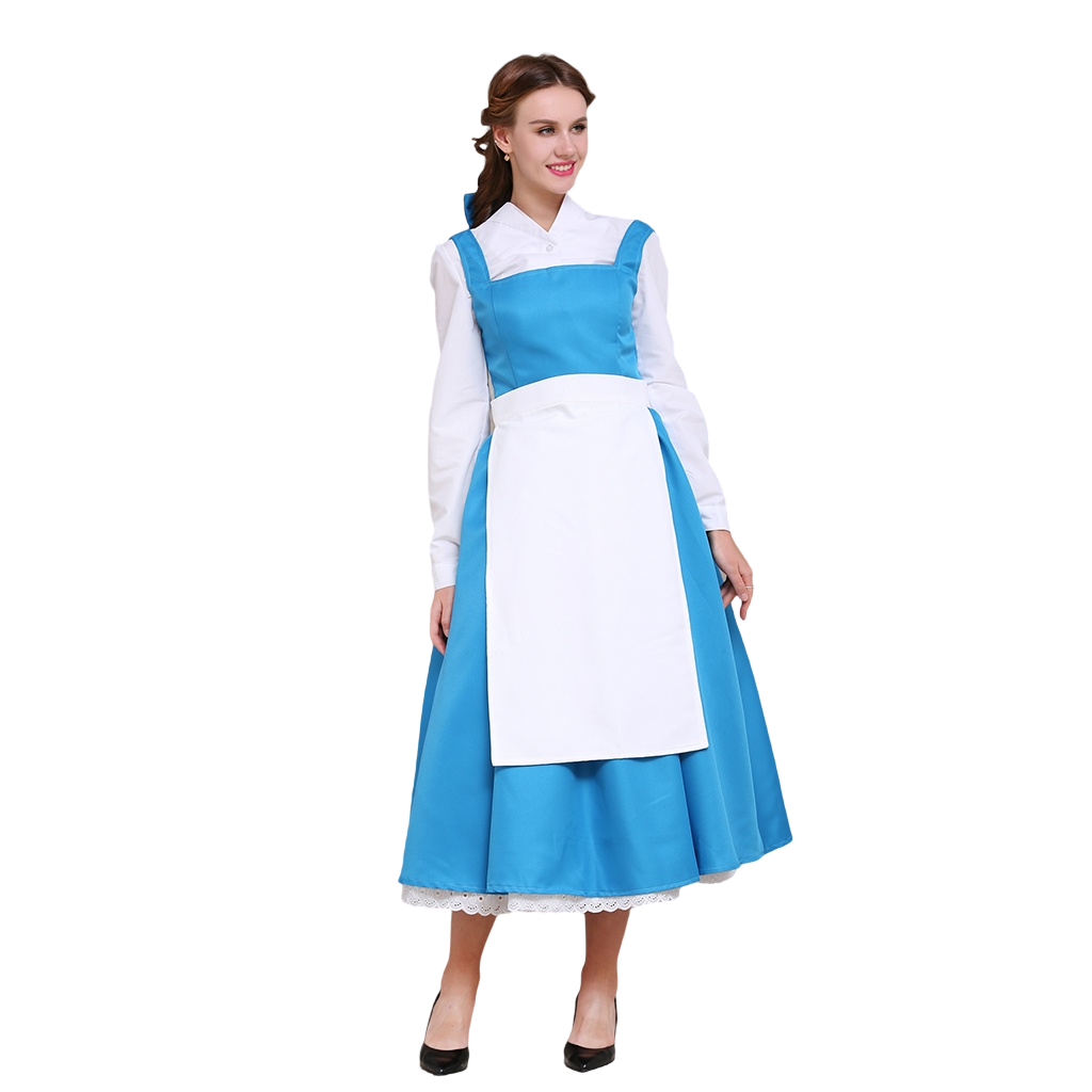 Belle y la Bestia Traje de Cosplay Serie | Vestido de Princesa para Eventos - Fantasia Cosera