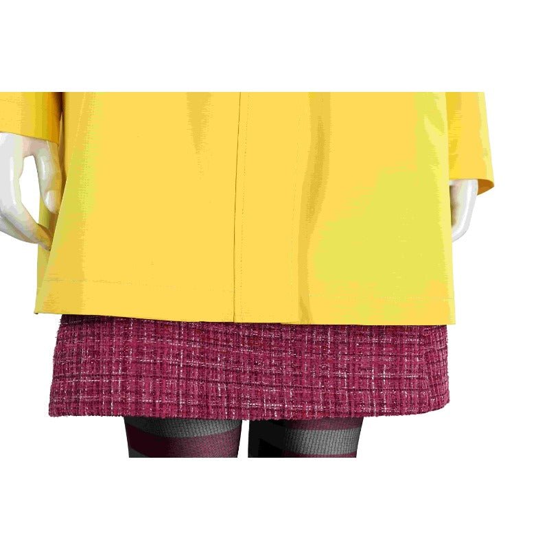 Traje de Cosplay de Little Nightmares 2 Mono Six Chaqueta Amarilla para Halloween - Fantasia Cosera