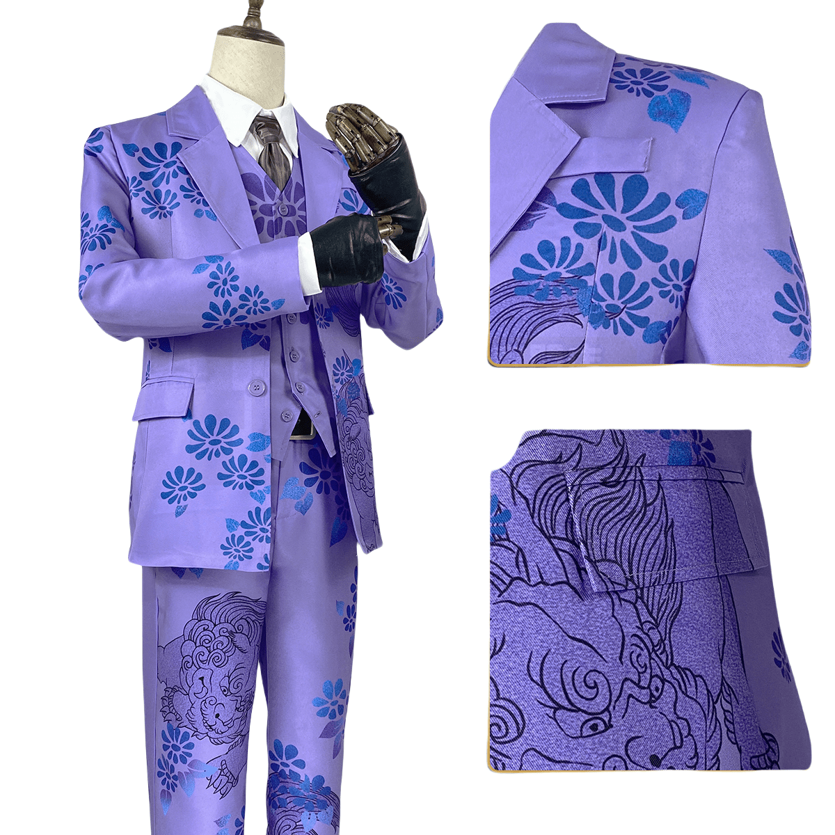 Traje de Cosplay de Ken Ryuguji Tokyo Revengers - Outfit Anime de Calidad Premium - Fantasia Cosera