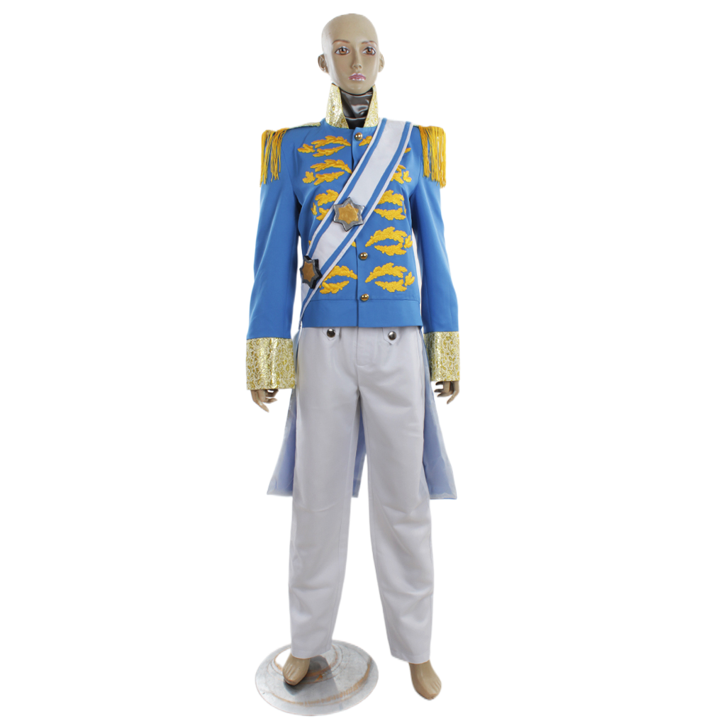 Serie de Disfraces de Cosplay de Disney Cenicienta: Princesa, Príncipe, Madrastra y Criada - Fantasia Cosera