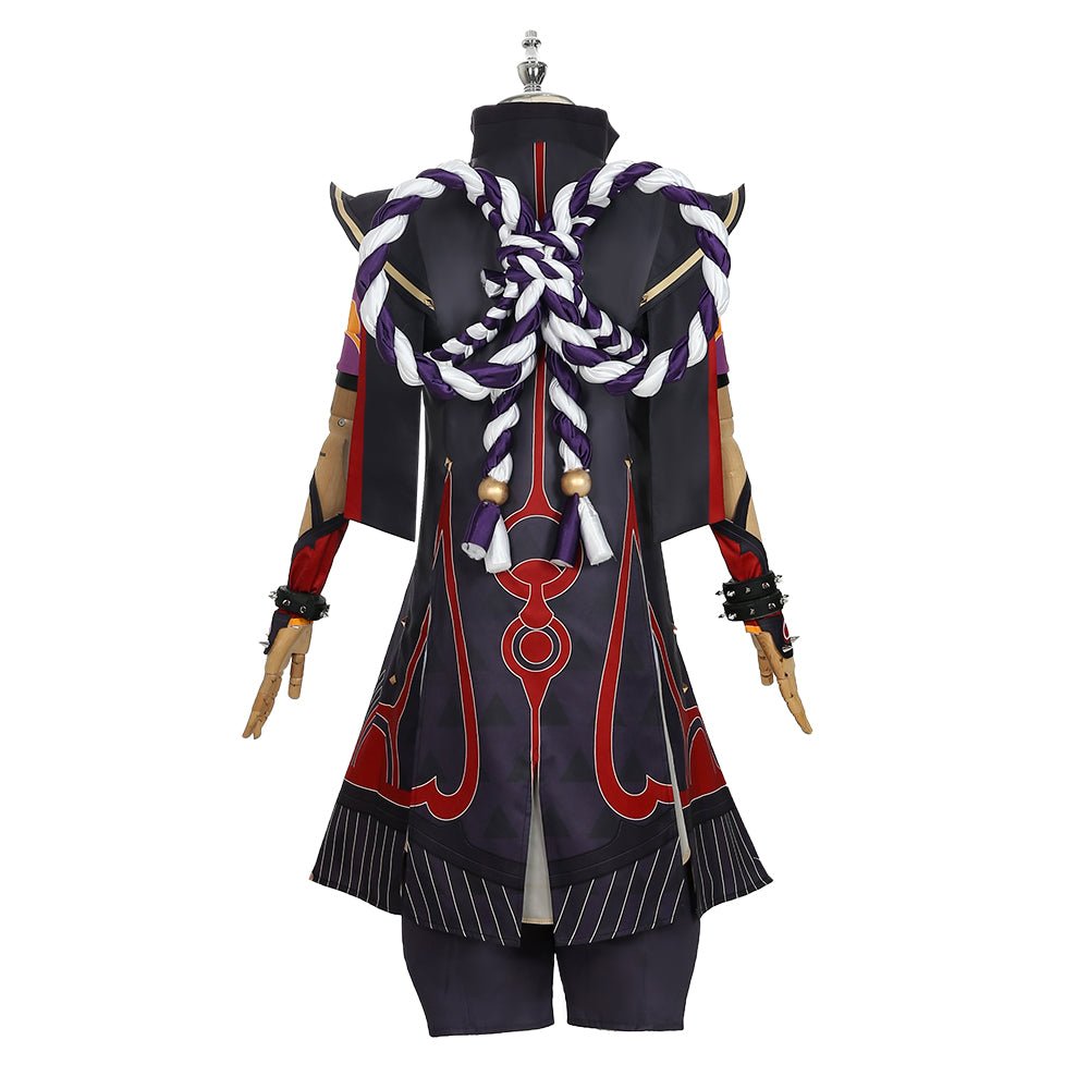 Traje de Cosplay de Arataki Itto de Genshin Impact para Hombres - Fantasia Cosera