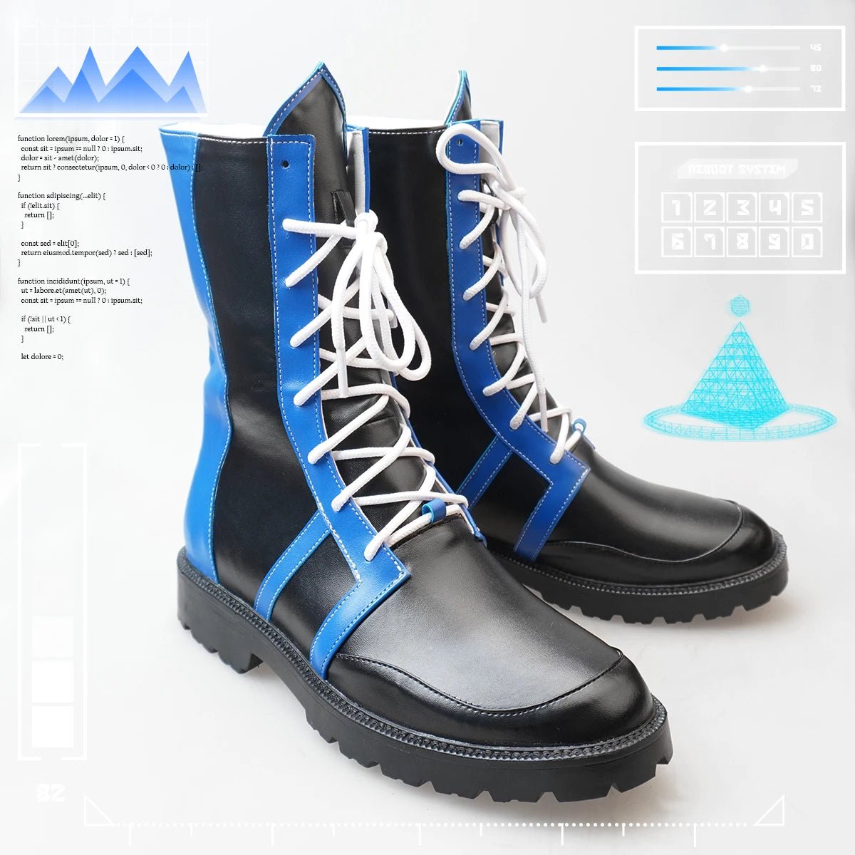 Botas de Cosplay Blue Lock Chigiri Bachira Rin Nagi Isagi para Hombre y Mujer Zapatos Casuales de Piel Sintética Tallas EU34 a EU48 - Fantasia Cosera