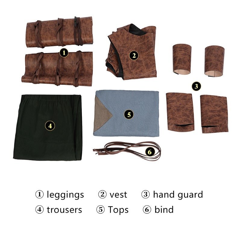 Traje de Ciri para Mujer - Disfraz de Witcher para Cosplay y Halloween - Fantasia Cosera