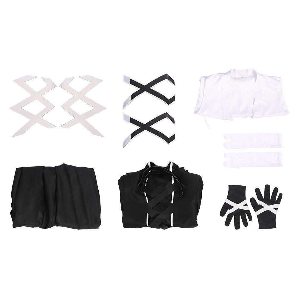 Traje de Cosplay de Ichigo Kurosaki de BLEACH - Abrigo y Outfit para Halloween y Carnavales - Fantasia Cosera