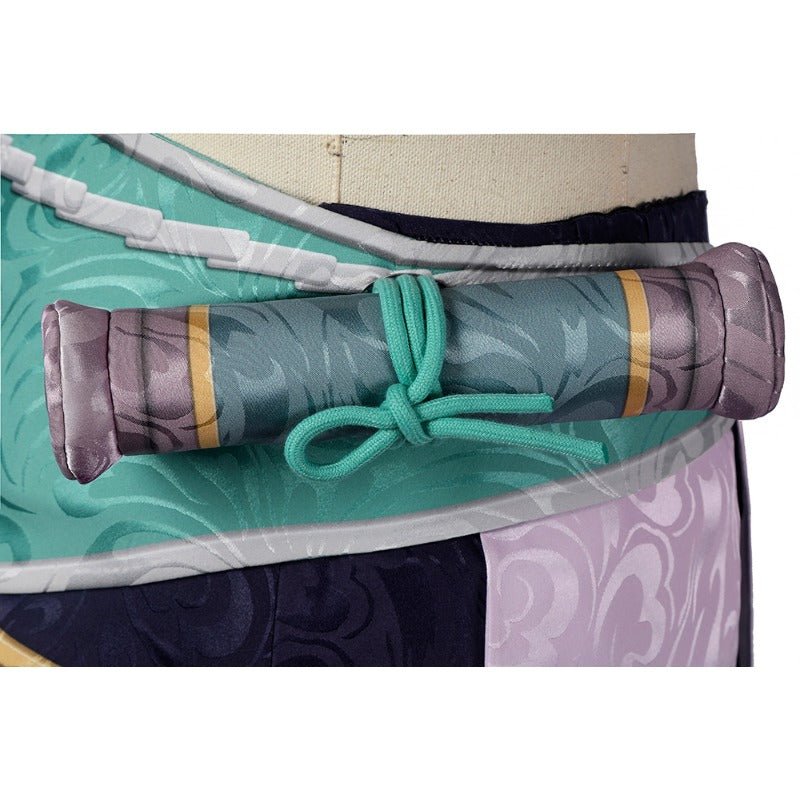 Disfraz de Baizhu de Genshin Impact Tamaño Estándar Traje de Halloween - Fantasia Cosera