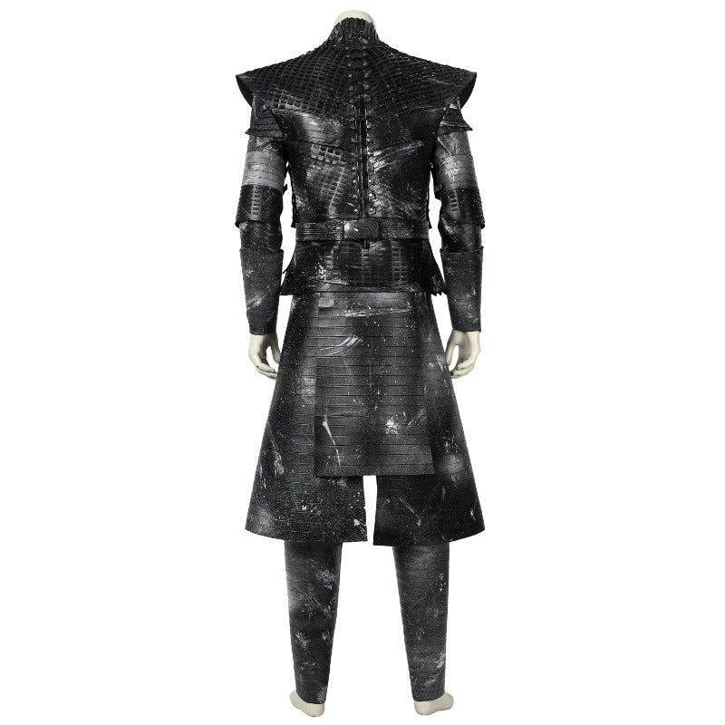 Disfraz de Cosplay del Rey de la Noche de Juego de Tronos – Traje de Comandante Caminante Blanco para Halloween - Fantasia Cosera