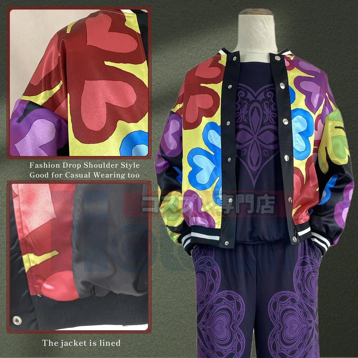 Disfraz de Hanagaki Takemichi de Tokyo Revengers - Chaqueta Osaka, Pantalones y Camiseta para Uso Diario, Halloween y Navidad - Fantasia Cosera