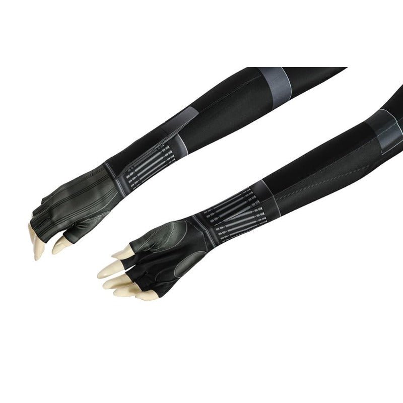 Traje de Cosplay de Black Widow - Jumpsuit de Spandex Estampado - Fantasia Cosera